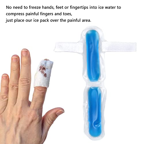 3,1 em maços frios de dedos, comprimento de dedão da pacote de gelo terapia a frio quente terapia quente e fria para