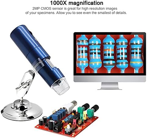 Microscópio GGEBF Microscopio Zoom Zoom LED LED LED Microscópio de carga USB para comprimido de telefone iOS/Android