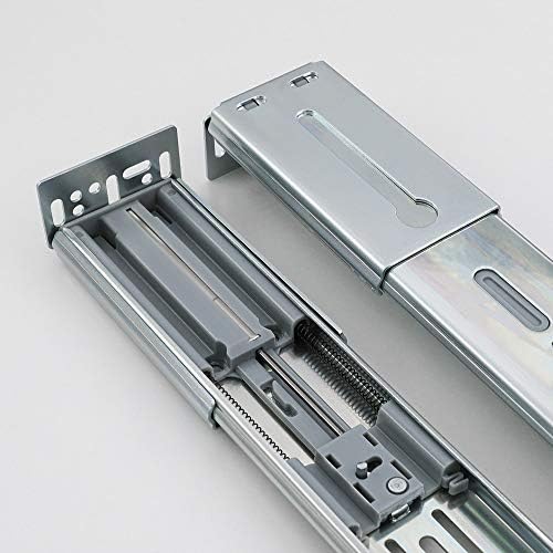 5 pares suportes de montagem traseira para deslizamento da gaveta - Lontan B4502 Garreta da gaveta da gaveta guia de gaveta Guia