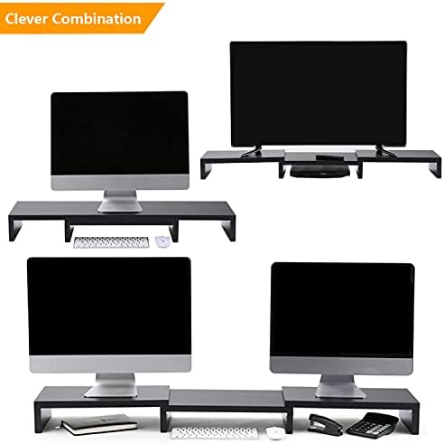 5RCOM Dual Monitor Stand-Desk e Dual Monitor de Computador Riser