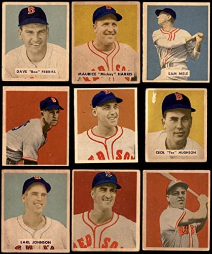 1949 Bowman Boston Red Sox Set Definir Boston Red Sox VG/EX+ Red Sox