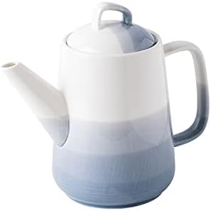 Porcelana de arremessador de água bule com infusor e tampa, chá/café/leite/mulheres/escritório/casa/drinque de jarra de água do presente