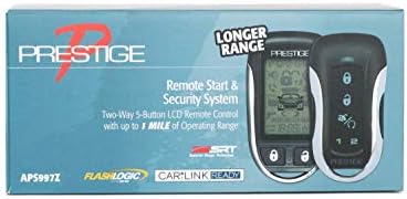 Prestige APS997Z 2-Way 5-Button LCD Control Remote W/ 1 Mile Operating Lange