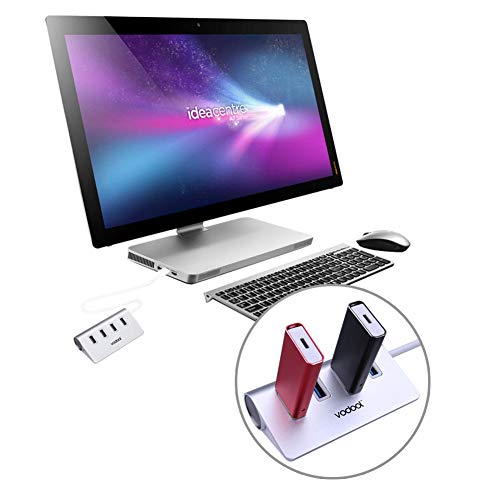 Alta velocidade fina USB 3.0 Hub 4 Porta USB Splitter para PC Notebooks de laptop para PC Acessórios periféricos