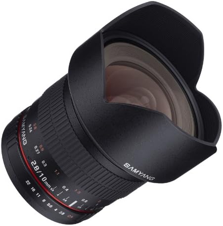 Samyang 10mm f2.8 ed como NCS CS Ultra -Wide Angle Lens para Pentax K e Samsung K Mount Digital SLR Câmeras
