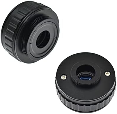 Kit de acessórios para microscópio Adaptador de lentes de montagem C 0,5x 1/2 1/3 Adaptador CTV 1x para slides de