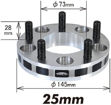 KICS W5125W3WTS 25mm de rosca de largura espaçadora