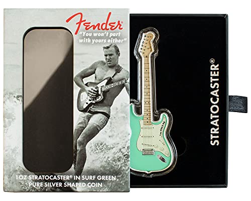 2022 De Fender 75 Anniversary Powercoin Fender Stratocaster Guitar
