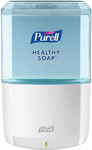 Purell & Reg; Es6 Sopa de manuseio sem toque/dispensador de desinfetante, 12,1 x 5,3 x 8,6 , branco