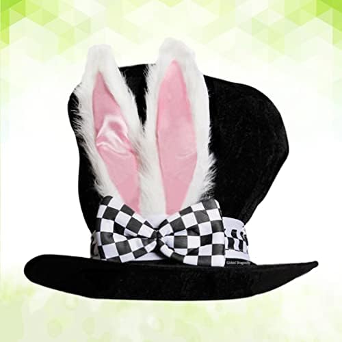 Sewacc Bunny Hat Hat Hat Hat Hat Top Top Hat Hat Magician Fostume Halloween Party Decor Halloween Props Decorações de cocar