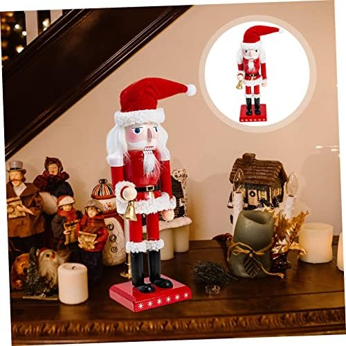 PretyZoom 2pcs e Natal Gretos de nogueira suprimentos Toys Soldado Decorações de mesa Decorações de mesa para o