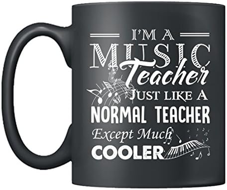 Cerâmica da caneca do professor - caneca de café engraçada de música, copo de caneca de música para homens, eu nasci para