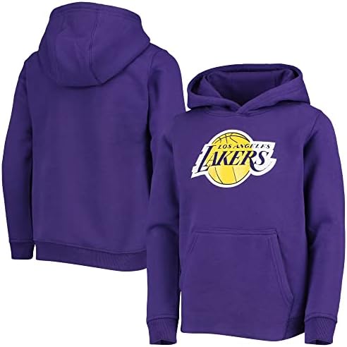 Exterterstuff NBA Youth Boys Los Angeles Lakers Logo Primary Fleece Hoodie