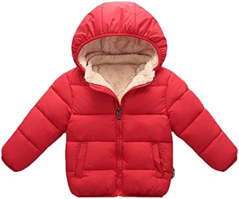 Crianças crianças criança criança bebê menino meninas meninas sólidas casaco com capuz de inverno sólido espesso para