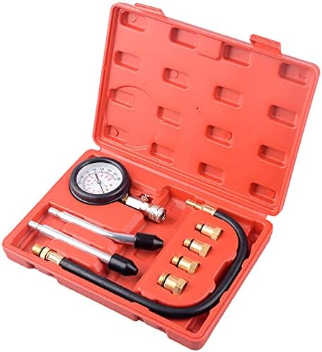 Kit profissional de testador de compressão de motores a gasolina Conjunto para automotivos e motocicletas