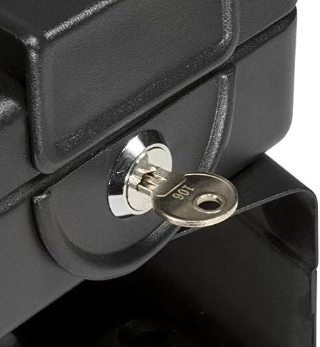 Barska Compact Safe Key Bloqueio seguro com manga de montagem AX11812, preto, médio