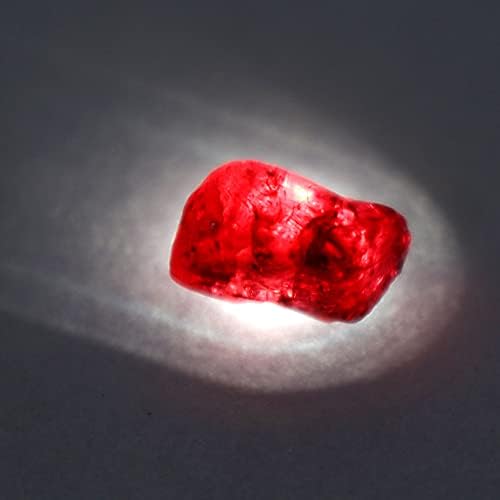 2.30ct Red Red Rough Rough Natural Spinel Healing Crystal para múltiplos usos