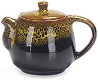 Xwozydr portátil Conjunto de chá incluem 1 bule 4 xícara de chá 1 chaleira de chá de chá, teaset portátil de cerâmica