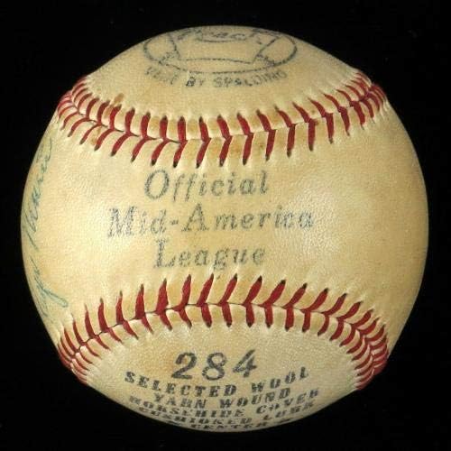 1961 Mickey Mantle e Roger Maris Dual Assinou American League Baseball JSA CoA - Bolalls autografados