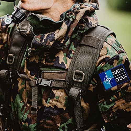 A-One Beret Bandeira Tática Militar da OTAN Patch + Patch de pasta de bandeira Luxemburgo, apliques nacionais de ícone, patch de couros quentes para tintas, tampa, braçadeira no.425 + 424