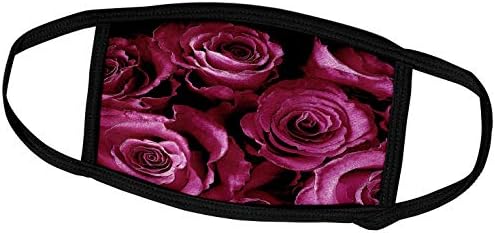 3drose jaclinart jardim natureza floral bouquet Flowers Roses - Close Up Of Dreamy Rich Lipstick Pink Rose Bouquet - Máscaras faciais