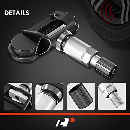 Sistema de monitoramento de pressão dos pneus A-Premium Sensor Compatível com Chevrolet Corvette 2014-2019 V8 6.2L