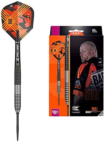 Target Darts Raymond Van Barneveld RVB 95 Gen 3 21g 95% Tungsten Swiss Point Steel Dict Darts Conjunto