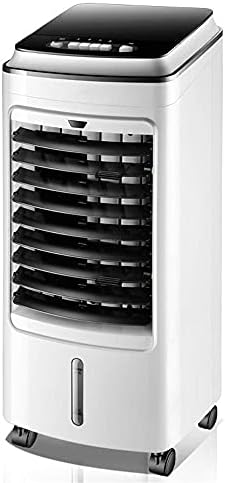Liliang- Coolers evaporativos Ar condicionado portátil com tanque de água 5l, ar condicionado 3 em 1 frio/ventilador/desumidificar, eficiência de energia silenciosa eficiente de evaporação móvel ar-condicionado para quarto, escritório, escritório, escritório,