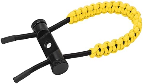 Sling de pulso de arco e flecha de Haowecib, conveniente pulseira de pulso de nylon ajustável para exercitar -se