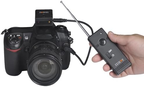 ZEIKOS ZE-WSRS Profissional Wireless Remote Shutter Release para a câmera Sony Alpha A7R III, A9 A7R II, A7 II, A7 A7R A7S A6500 A6300 A6000 A55 A65 A77 A99 A900 A700 A580 A560 A550 A65