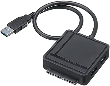 5 em 1 Multifuncional USB 3.0 Docking Station Adaptador III com leitor de cartões hub USB com plugue USB 3.0 / TF / SD