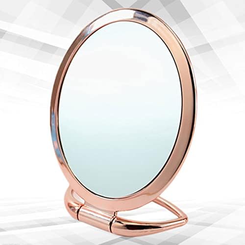 Fomiyes 3pcs Mirorrose vaso sanitário lady rosa lacre portátil redonda larga larga de maquiagem de maquiagem espelho espelho
