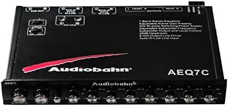 AudioBahn Equalizador paramétrico 7 bandas aeq7