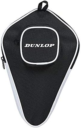 Tabela de tênis de mesa Dunlop, tampa de proteção profissional com raquete TT, bolsa de bola nas costas
