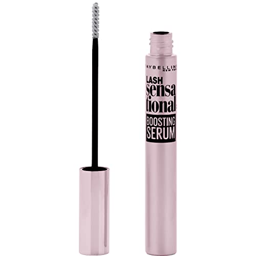 Maybelline Lash Lavagem sensacional Black mais preto rímel e pacote de soro de reforço de cílios