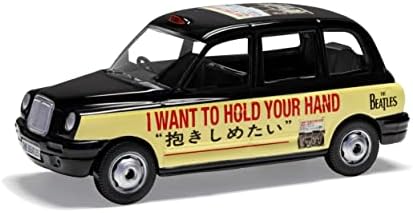 Corgi Diecast Os Beatles Eu quero segurar sua mão London Taxi 1:36 Display Car Modelo CC85934