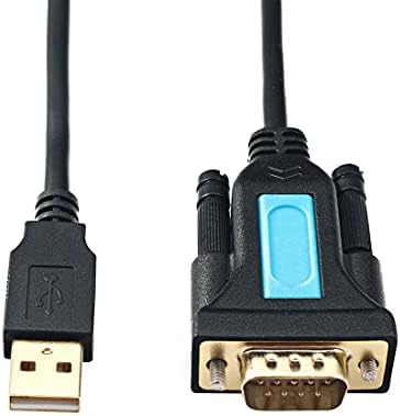 JMT 1,8m USB 2.0 a RS232 DB9 Cabo de adaptador serial masculino PL-2302 Chipset w/Feminino para Feminino Adaptador Support USB