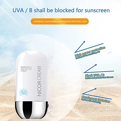 Yiisu verão refrescante creme protetor protetor Creme Corpo Proteção UV RX4