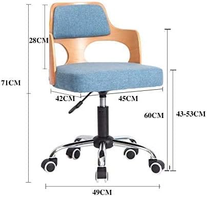Simplicidade criativa Cadeira de negócios confortável, cadeira de cadeira PU confortável resistente a cadeira de cadeira