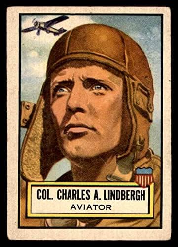 1952 Topps # 30 Charles Lindbergh VG