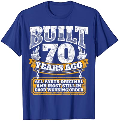 Presente engraçado de 70 anos de camisa do aniversário B piada de 70 anos de idade