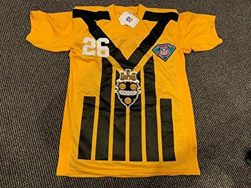 Rod Woodson Mitchell e Ness Retorno Pittsburgh Steelers assinou Jersey JSA 48 - Jerseys autografadas da NFL