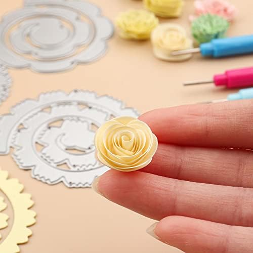 16 PCs/set Paper Quilling Tools Kit Slotted Paper Ferramentas de Curling Kit Pen de agulha de quilling para arte