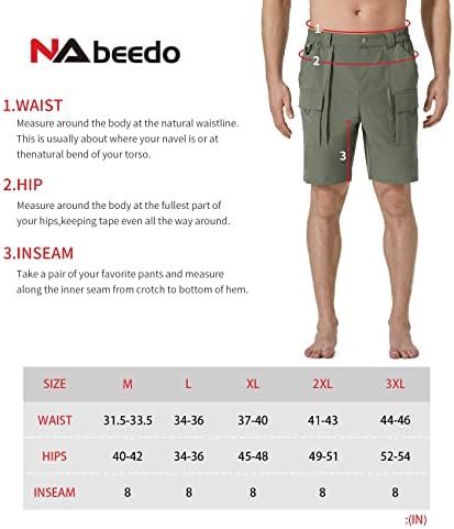 Mens Shorts de caminhada de carga