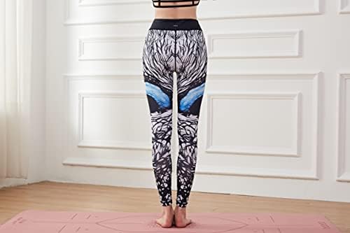 Nireus Yoga Pants for Women Owl Leggings For Women Cartoons Leggings Leggings de cintura alta para mulheres trepadeiras