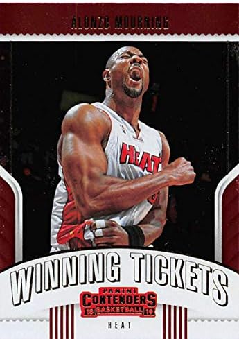 2018-19 Panini Condores vencedores 1 Alonzo lamentando Miami Heat NBA Basketball Trading Card