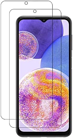 AISELAN para o protetor de tela de vidro Galaxy A23 5G de Samsung A23, [2 pcs] Vidro temperado com tela de instalação fácil