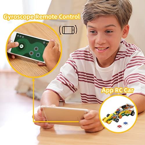 Apitor STEM 20 em 1 Education Coding Robot Toys, codificando o kit de ciência da construção de robôs DIY com scratch 3.0,