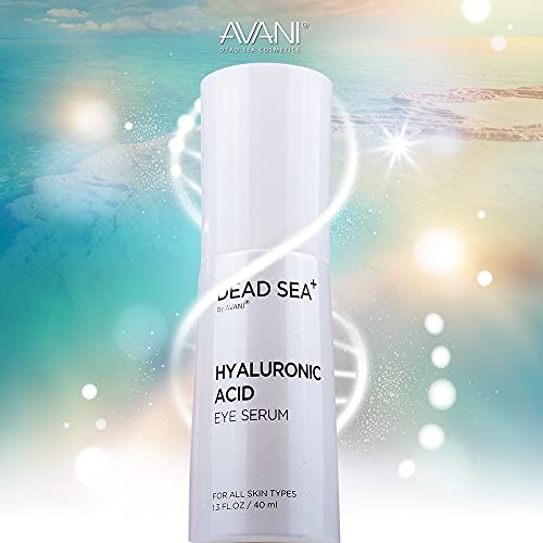 Mar de Morto Morto+ por Avani Hyaluronic Acid Eye Serum | Reduza rugas e linhas finas ao redor dos olhos | Minerais do