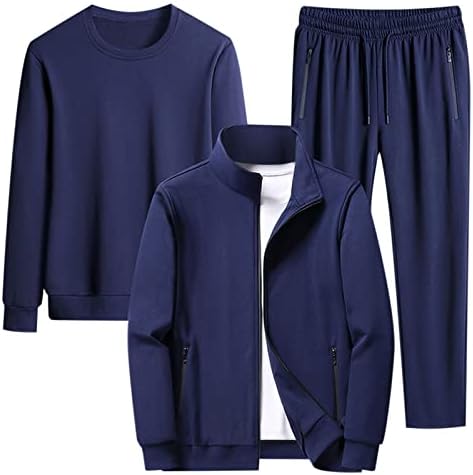 Lcepcy Mens Suad Suits Set 2 peças, suor de ternos de suor, ternos de suor, terno de suor, roupas de moletom para homens, macacos de moletom